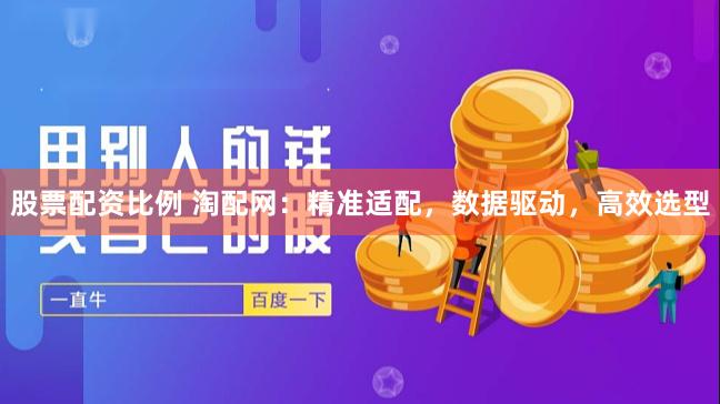 股票配资比例 淘配网:精准适配,数据驱动,高效选型